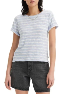Levis Tee Shirt LEVI'S® MARGOT Captain Stripe -Promos Femme T-Shirt Magasin levis a7247 00 11 2