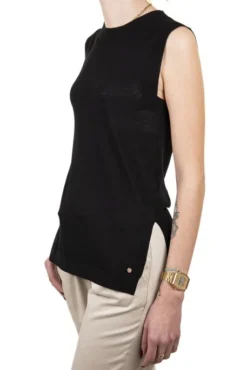 Tee Shirt TEDDY SMITH COLOMBE Noir -Promos Femme T-Shirt Magasin mg 0022 3