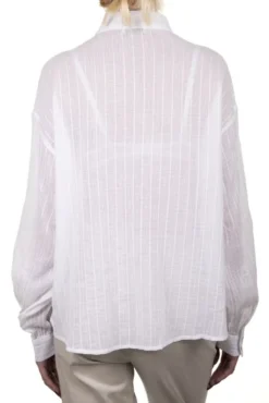 Chemisier TEDDY SMITH CKAT Middle White 7 Chemisier TEDDY SMITH CKAT Middle White -Promos Femme T-Shirt Magasin mg 0066 2