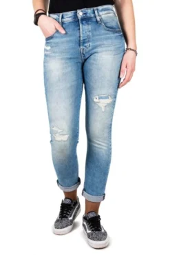 Jeans TEDDY SMITH ZOE Destroy -Promos Femme T-Shirt Magasin mg 0140