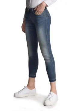 Jean SALSA WONDER PUSH UP SKINNY CAPRI Délavé -Promos Femme T-Shirt Magasin salsa 121994 8502 1