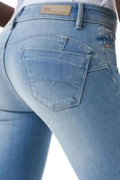 Jeans SALSA WONDER PUSH UP SKINNY Blue -Promos Femme T-Shirt Magasin salsa 123178 8502 5