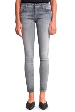 Jean SALSA WONDER PUSH UP SKINNY Grey -Promos Femme T-Shirt Magasin salsa 123748 3000 1