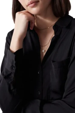 Chemisier SALSA UNI Black -Promos Femme T-Shirt Magasin salsa 21005565 000 5