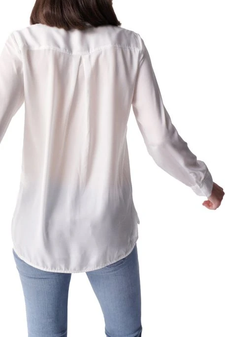 Chemisier SALSA UNI White 2 Chemisier SALSA UNI White – Image 2