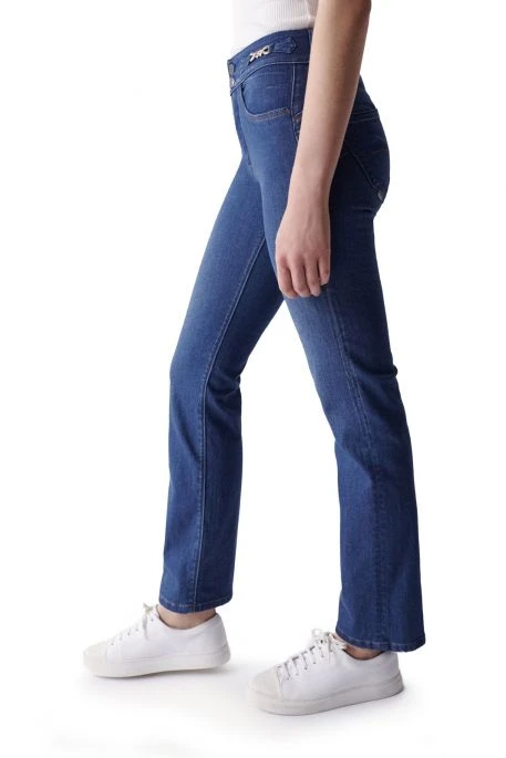 Jean SALSA SECRET PUSH IN STRAIGHT Blue 4 Jean SALSA SECRET PUSH IN STRAIGHT Blue – Image 4