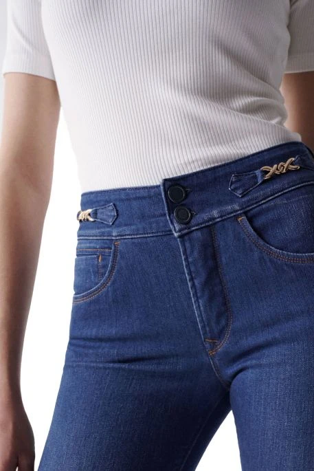 Jean SALSA SECRET PUSH IN STRAIGHT Blue 5 Jean SALSA SECRET PUSH IN STRAIGHT Blue – Image 5