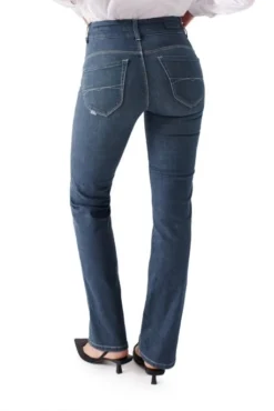 Jean SALSA SECRET PUSH IN STRAIGHT Green Cast -Promos Femme T-Shirt Magasin salsa 21006850 856 3