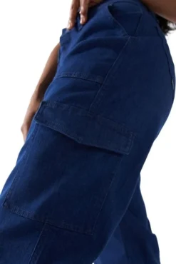 Pantalon SALSA CARGO DENIM Dark Wash 8 Pantalon SALSA CARGO DENIM Dark Wash -Promos Femme T-Shirt Magasin salsa 21008310 854 5