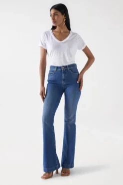 Tee Shirt SALSA LIN Blanc -Promos Femme T-Shirt Magasin salsa 26790 1