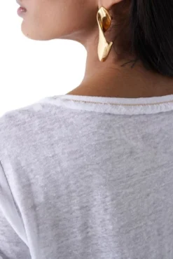 Tee Shirt SALSA LIN Blanc