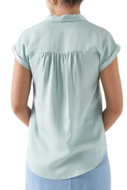 Chemisier SALSA Vert 7 Chemisier SALSA Vert -Promos Femme T-Shirt Magasin salsa 26799 2