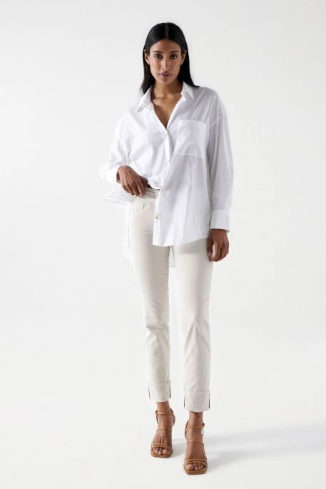 JEANS SALSA SECRET PUSH IN SLIM Beige 4 JEANS SALSA SECRET PUSH IN SLIM Beige – Image 4