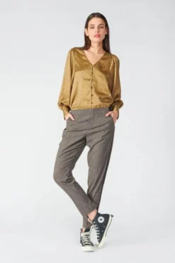 Chemise LE TEMPS DES CERISES CAPRIA Toffee