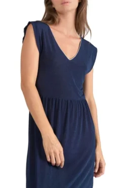 LE TEMPS DES CERISES Robe TEMPS DES CERISES NATA Midnight -Promos Femme T-Shirt Magasin tdc fnata 3221 1