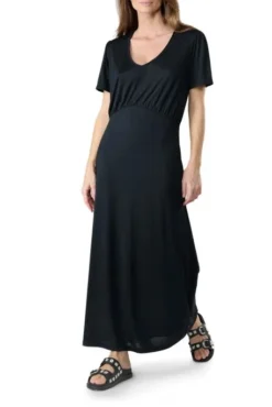 Robe Longue LE TEMPS DES CERISES ORIENT Black