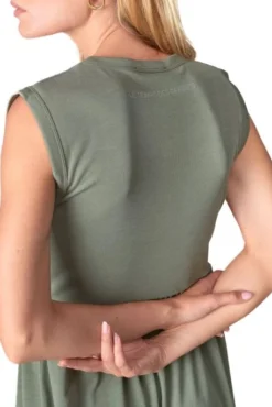 LE TEMPS DES CERISES Robe Longue TEMPS DES CERISES TOLYPEL Lizard -Promos Femme T-Shirt Magasin tdc ftolypel00000sm 9071 lizard 4