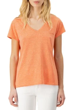 Tee-Shirt TEDDY SMITH NARCY Tangerine