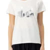 Tee-Shirt TEDDY SMITH LAURA Middle White