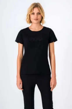 Tee Shirt TEDDY SMITH SHINE Noir