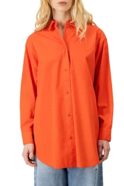 Chemise TEDDY SMITH BASILY Rouge -Promos Femme T-Shirt Magasin teddy 32716464 707h 1