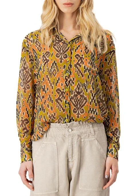 Chemise TEDDY SMITH LARA Lemon 2 Chemise TEDDY SMITH LARA Lemon – Image 2