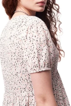 Robe TEDDY SMITH ROMY Middle White -Promos Femme T-Shirt Magasin teddy smith 22609 3