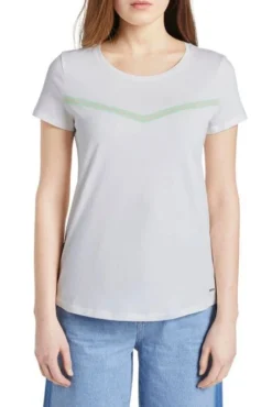 Tee Shirt TOM TAILOR LARISSA Off White