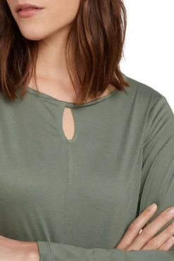 Tee Shirt TOM TAILOR NOEUD Olive