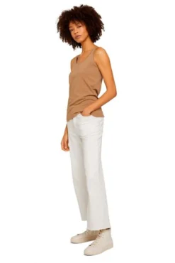 Débardeur TOM TAILOR Dark Sepia -Promos Femme T-Shirt Magasin tom tailor 22864 3