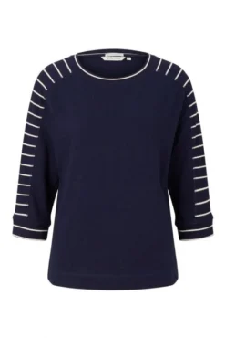 Tee-shirt TOM TAILOR Navy Midnight Blue
