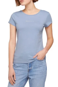 Tee-shirt TOM TAILOR Brunnera Blue -Promos Femme T-Shirt Magasin tt 23587 1