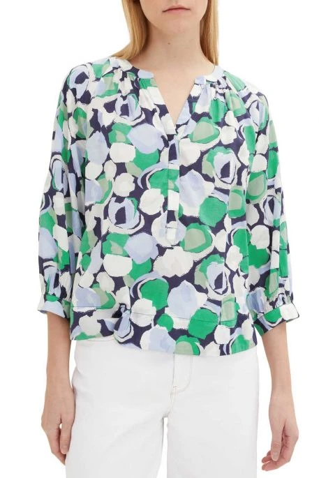 Chemisier TOM TAILORGreen 1 Chemisier TOM TAILORGreen