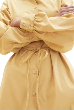 Robe TOM TAILOR Brown -Promos Femme T-Shirt Magasin tt 24404 6