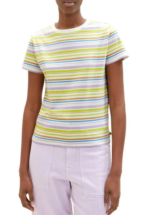 Tee Shirt TOM TAILOR RAYE Multicolor 4 Tee Shirt TOM TAILOR RAYE Multicolor – Image 4