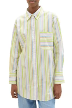 Chemise TOM TAILOR RAYEE MUlticolor 7 Chemise TOM TAILOR RAYEE MUlticolor -Promos Femme T-Shirt Magasin tt 24718 1