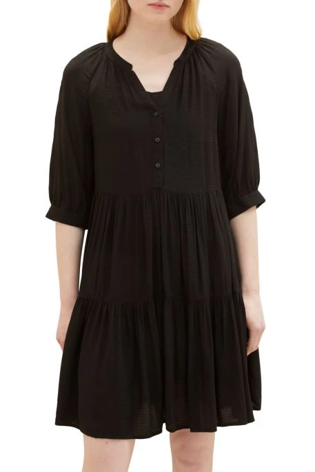 Robe TOM TAILOR Black 1 Robe TOM TAILOR Black