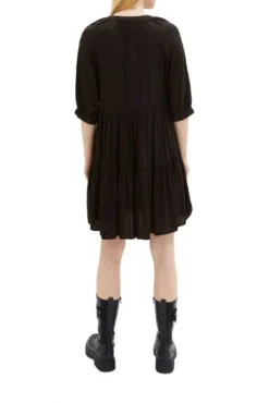 Robe TOM TAILOR Black 7 Robe TOM TAILOR Black -Promos Femme T-Shirt Magasin tt 24828 2