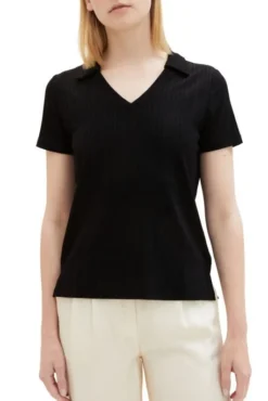 Tee Shirt TOM TAILOR Deep Black