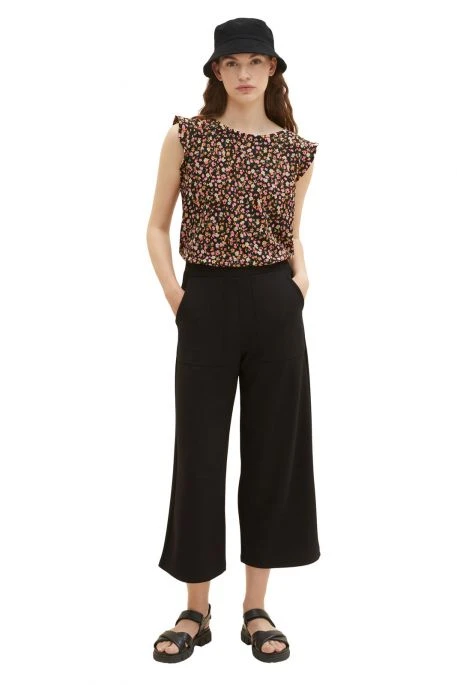 Top TOM TAILOR Black Flower 2 Top TOM TAILOR Black Flower – Image 2