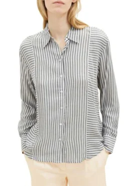 Chemisier TOM TAILOR Grey Stripe