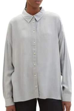 Chemise Femme TOM TAILOR Light Grey -Promos Femme T-Shirt Magasin tt 25903 1