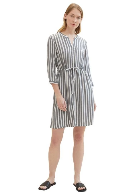 Robe TOM TAILOR Offwhite Stripe 2 Robe TOM TAILOR Offwhite Stripe â Image 2