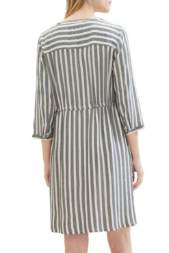 Robe TOM TAILOR Offwhite Stripe 7 Robe TOM TAILOR Offwhite Stripe -Promos Femme T-Shirt Magasin tt 26725 3