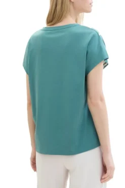 T-shirt Manches Courtes TOM TAILOR Pine Green