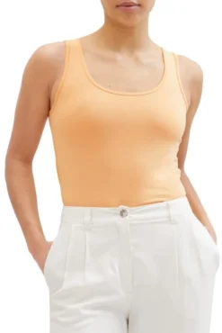 Débardeur TOM TAILOR Coral -Promos Femme T-Shirt Magasin tt 26768 1