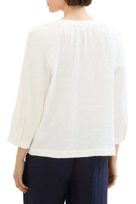 Chemise TOM TAILOR Whisper White 2 Chemise TOM TAILOR Whisper White – Image 2