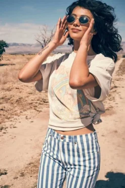 Tee Shirt WRANGLER GIRLFRIEND Vintage -Promos Femme T-Shirt Magasin wrangler 112351917 1