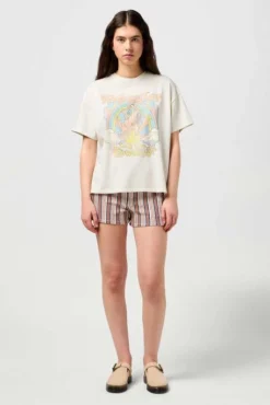 Tee Shirt WRANGLER GIRLFRIEND Vintage -Promos Femme T-Shirt Magasin wrangler 112351917 4