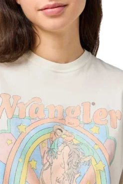 Tee Shirt WRANGLER GIRLFRIEND Vintage -Promos Femme T-Shirt Magasin wrangler 112351917 6